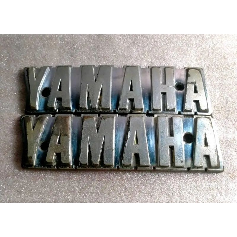 Emblem tengki Yamaha Rx spesial Rx s yt 115 original copotan
