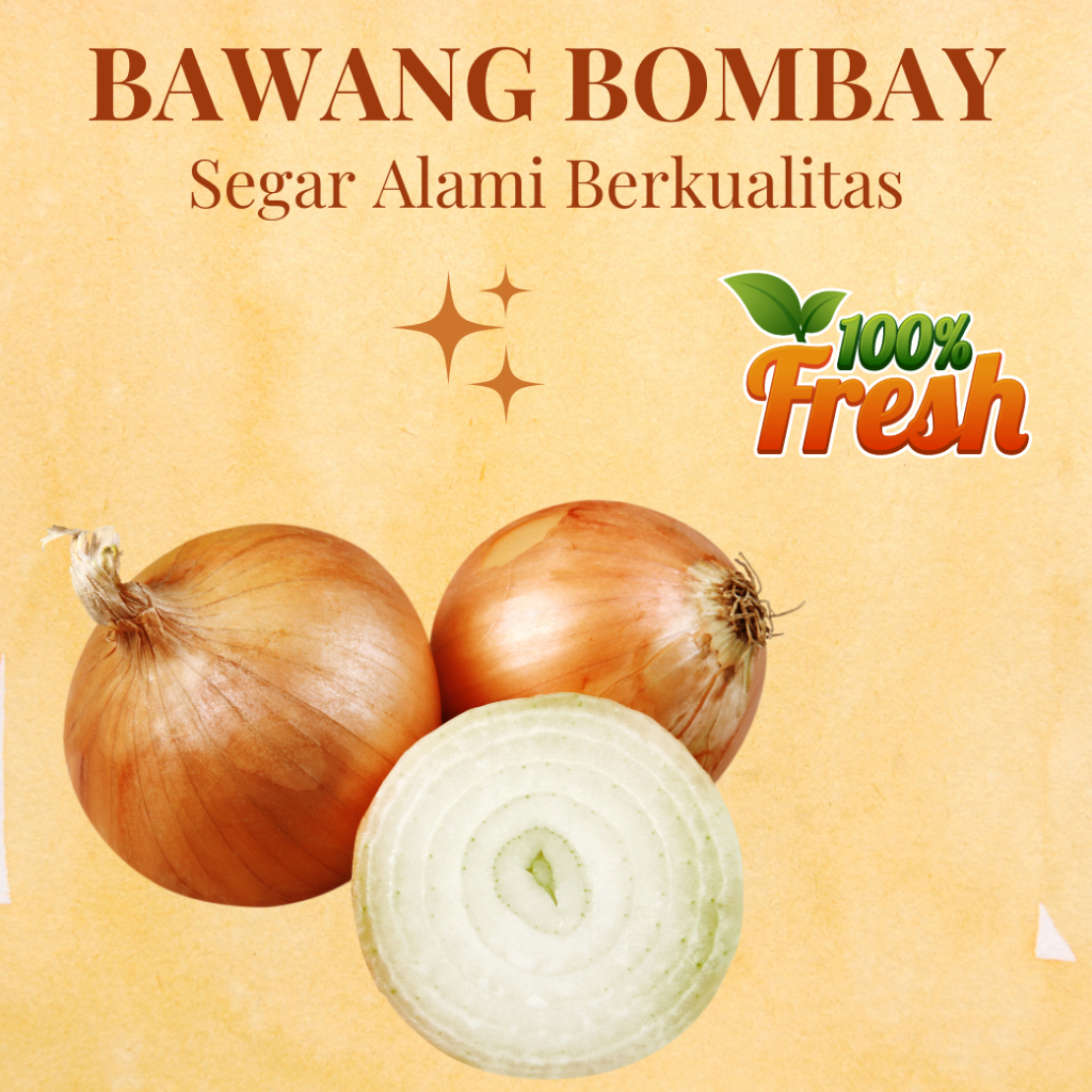 

Bawang Bombay Segar - Pilihan Ideal untuk Masakan Anda