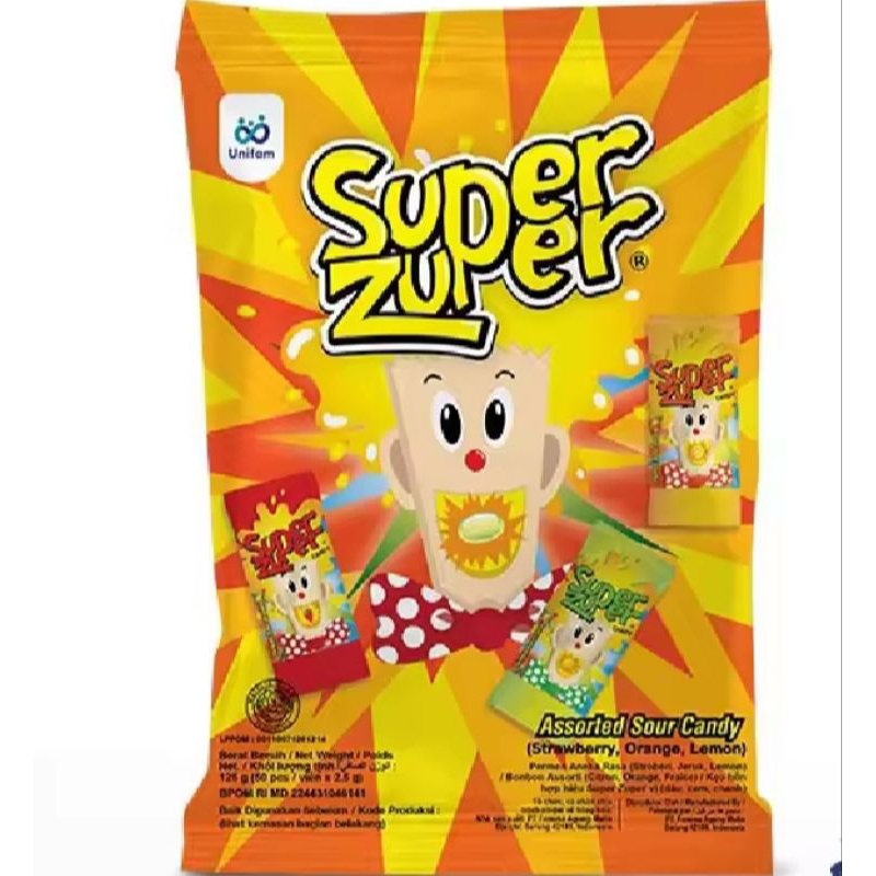 

Super Zuper Permen asam 1 pack