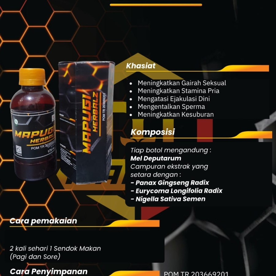 

madu herbal mapugi stamina