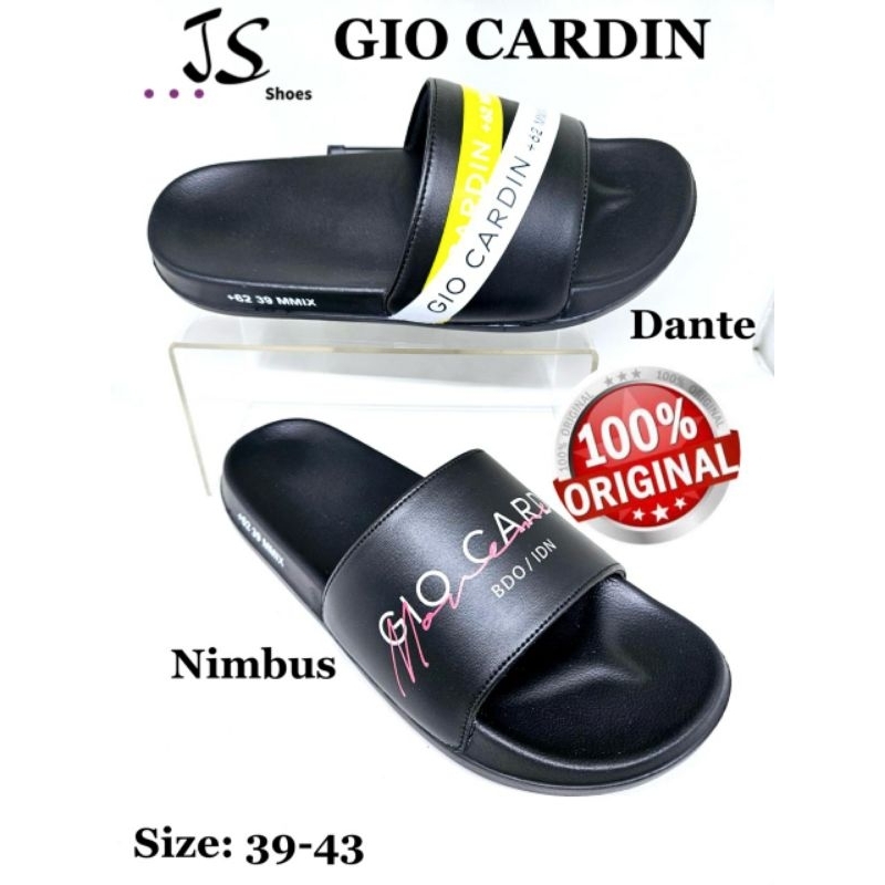 GIO CARDIN DANTE NIMBUS - SANDAL FLIP FLOP PRIA DEWASA MERK GIO CARDIN ORIGINAL
