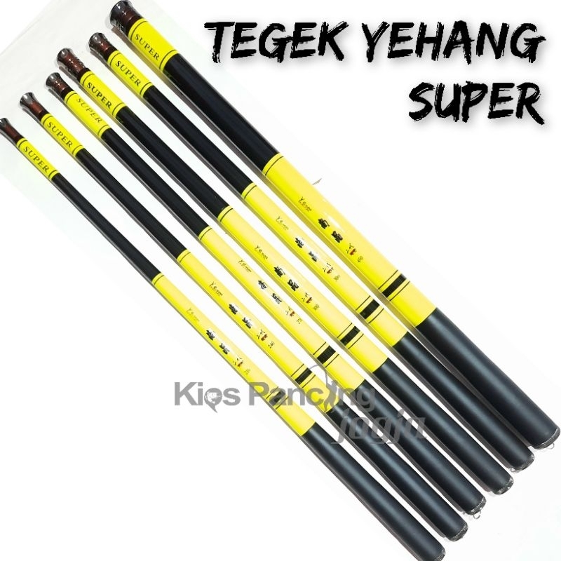 Joran Tegek Yehang Super 210 240 270 300 360 450 Hijau Stabilo