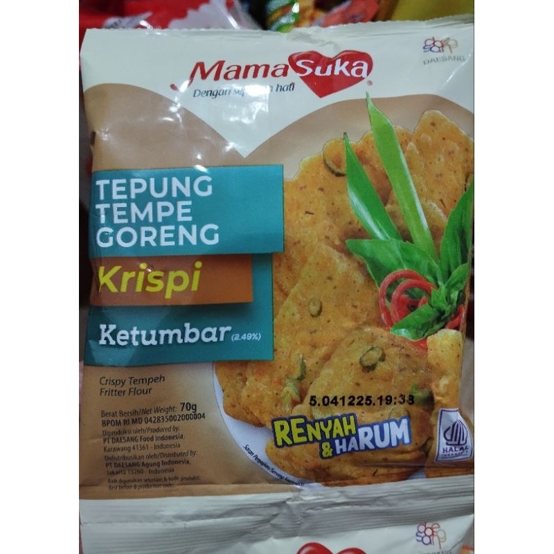 

Mamasuka tepung goreng tempe