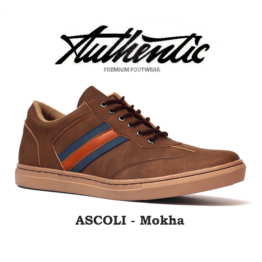 Sepatu Pria Sneakers  Authentic Ascoli Mokha