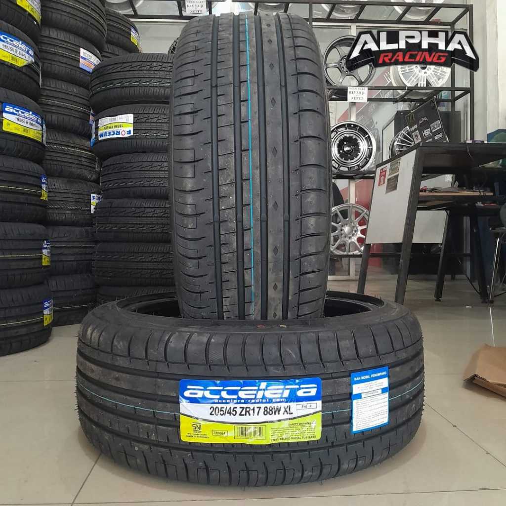 Ban Tubles ACCELERA PHI-R 205 45 RING 17 88W XL Ban Mobil Termurah 205/45 R17 - Produksi Terbaru
