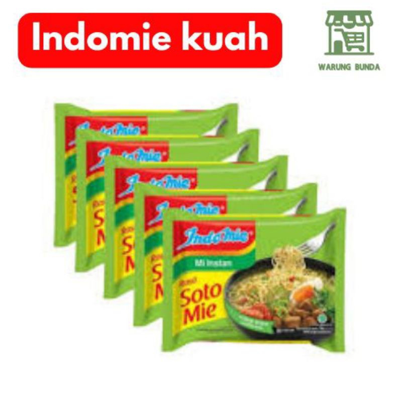 

indomie rasa soto mie 70gram 5pcs