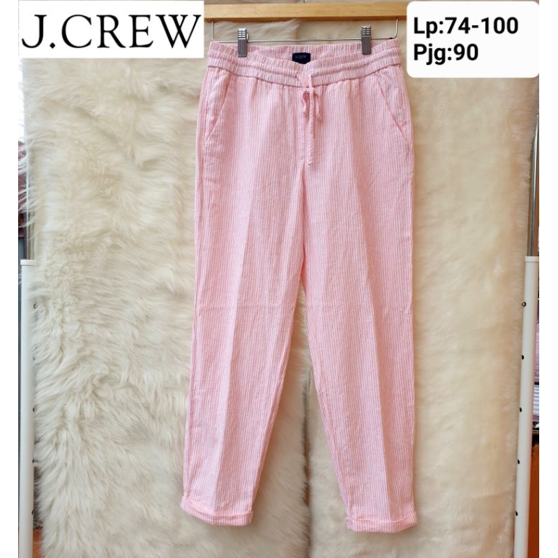 J.CREW Stripes Celana  Panjang Wanita