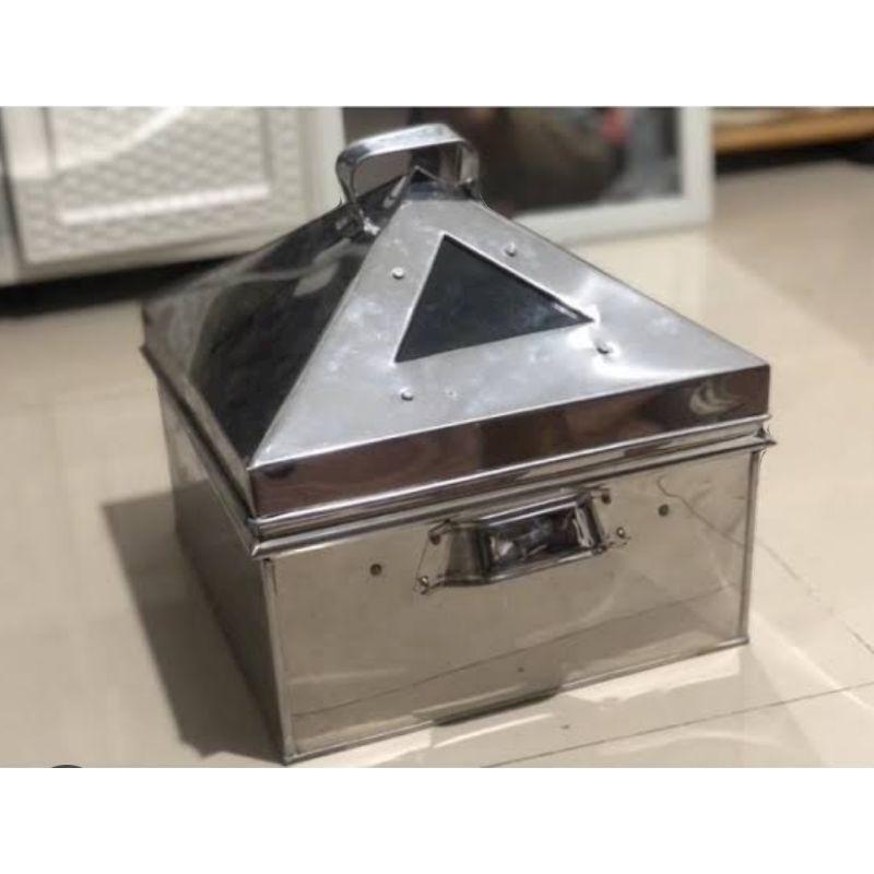 Klakat/Kukusan Kotak/Persegi/Kukusan Dimsum/Kukusan Serbaguna bahan Stainless/Kukusan TERMURAH