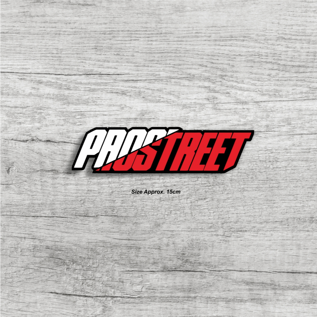 

Sticker Prostreet | Sticker Print Cut Motor Mobil Helm