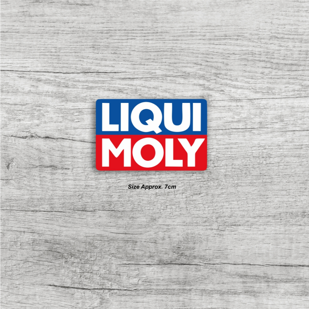 

Sticker Liquimoly Oli | Sticker Print Cut Motor Mobil Helm