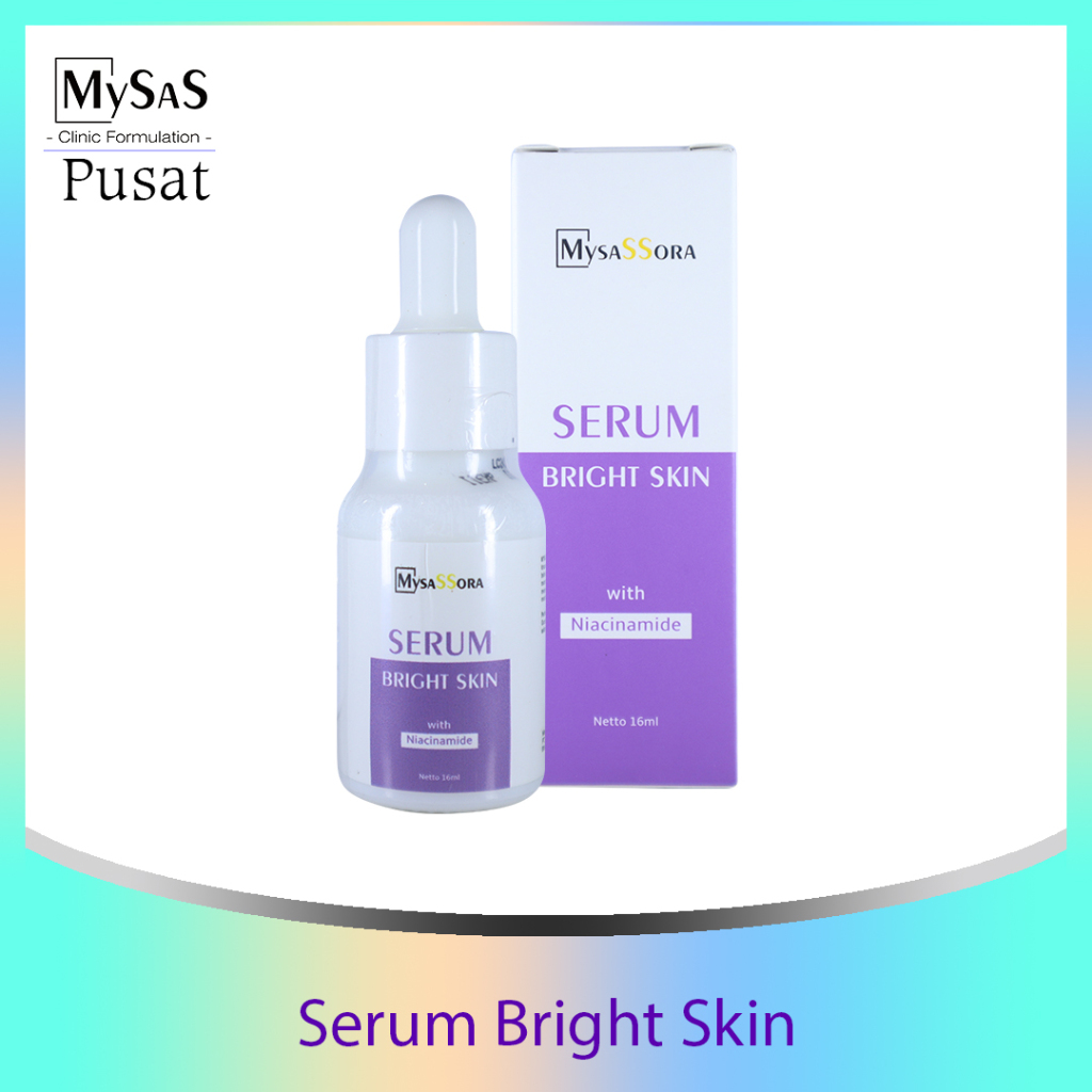Mysas Skincare Serum bright skin, serum double glowing.