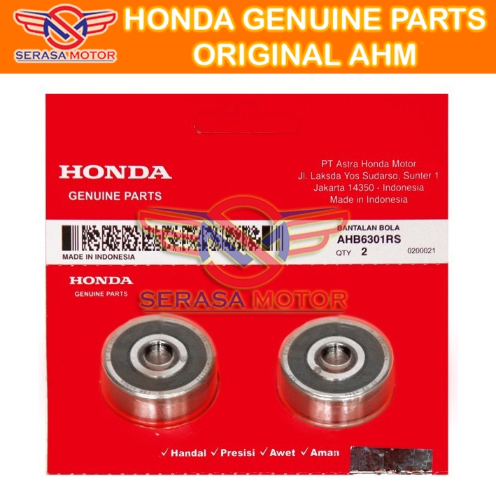 AHB6301RS Laher Roda Depan 6301RS Supra X Tiger Megapro Verza CB 150 R