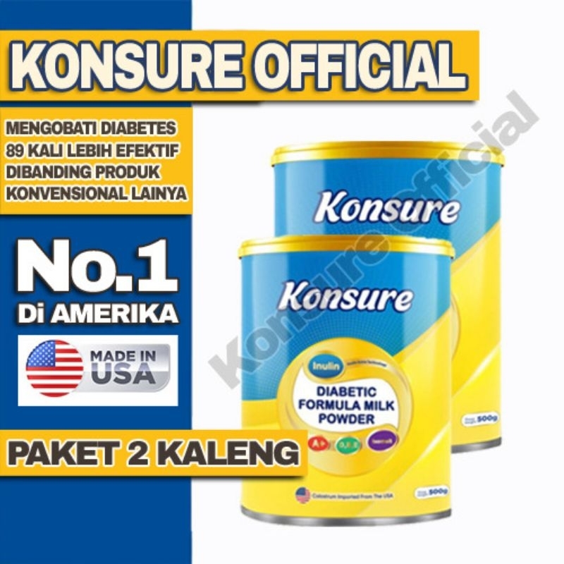 

Konsure Official Paket 2 Kaleng Original Ampuh Untuk Menstabilkan Gula Darah