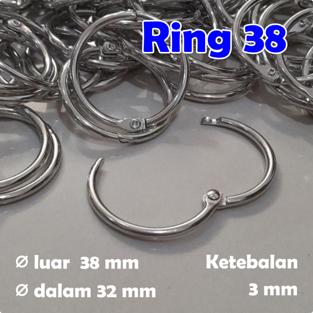 

Ring buka tutup binder 38 mm