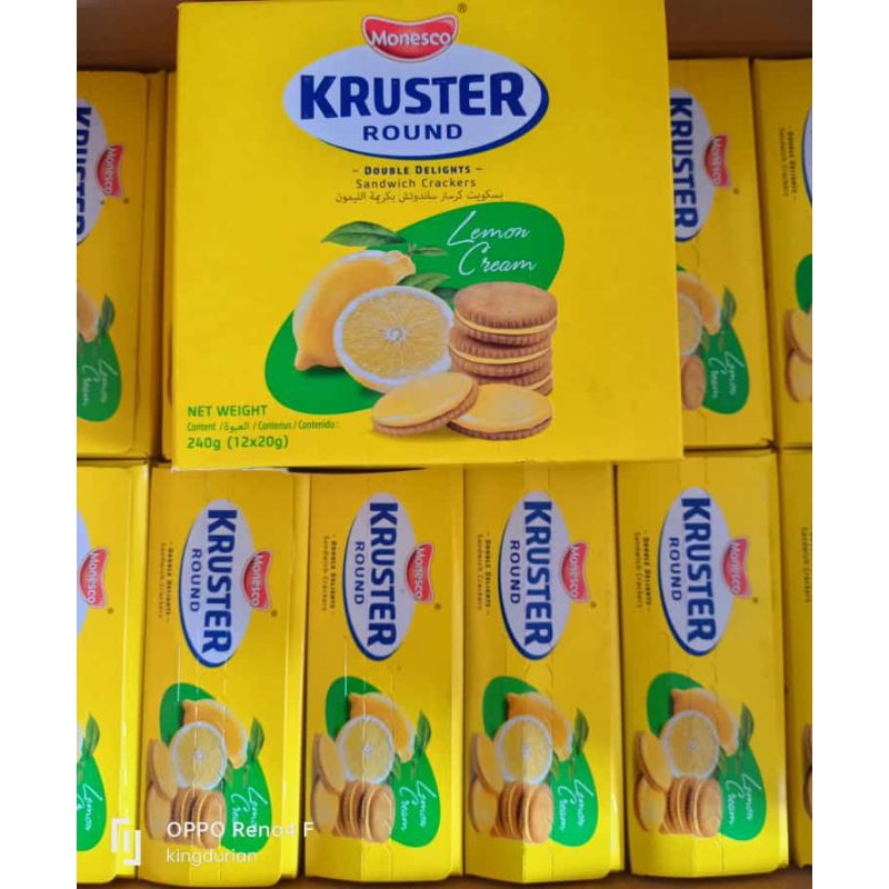 

Monesco Kruster Cream Lemon 240gr