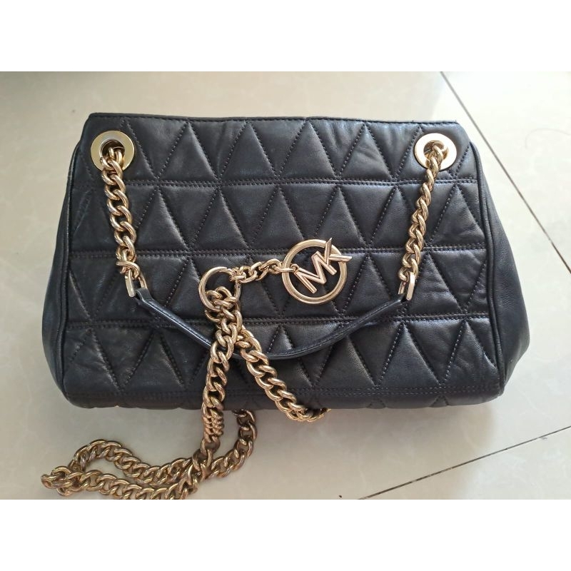 Preloved MK Bag quilted Kulit asli#original#bagMK#madeinindonesia