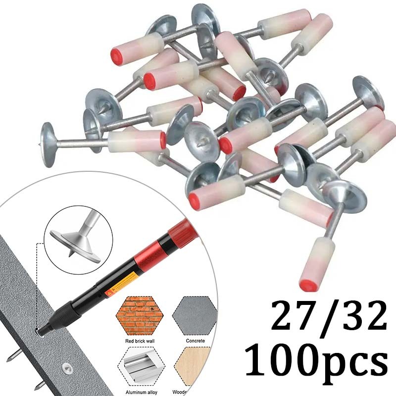 Ramset Paku Tembak Beton Paku Beton Kecil 27/32mmpaku Beton Mini Tool Accessories Home ll Fastener