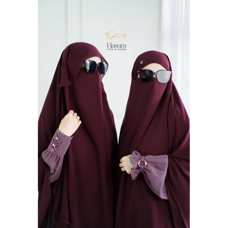 Zakia muslimah wear | Hazura khimar | hanya khimar