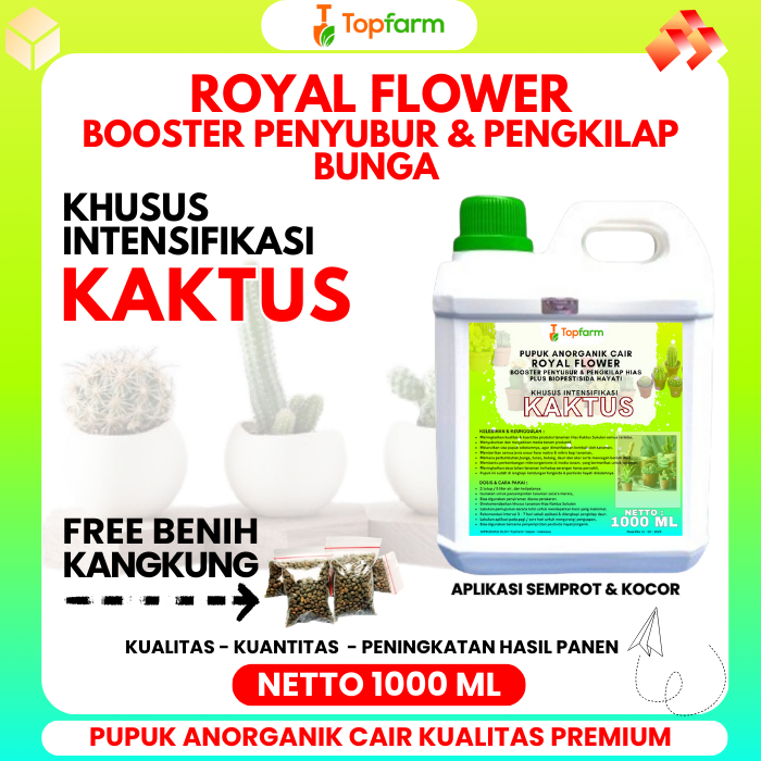 Pupuk Topfarm / Pupuk Penyubur Kaktus / Pupuk Kaktus Dan Sukulen / Pupuk Untuk Kaktus Sukulen / Pupu