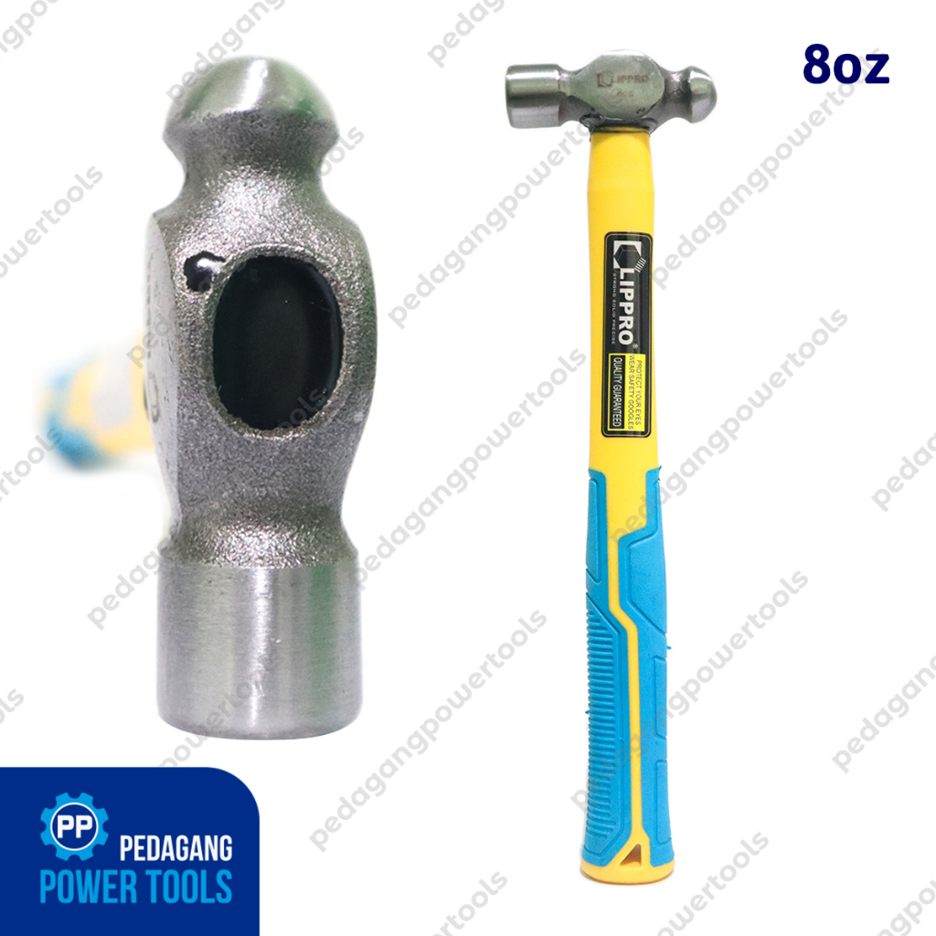 PALU KONDE 8 OZ LIPPRO GAGANG FIBER - BALLPOINT HAMMER