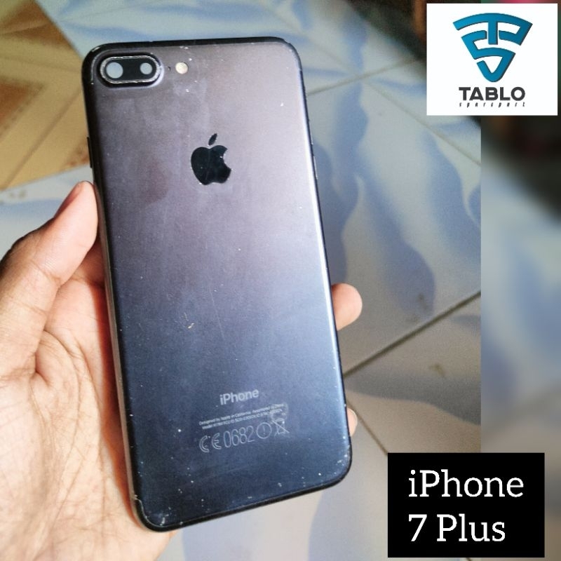 Backdoor tutup belakang housing iPhone 7 plus 7+ asli copotan hp