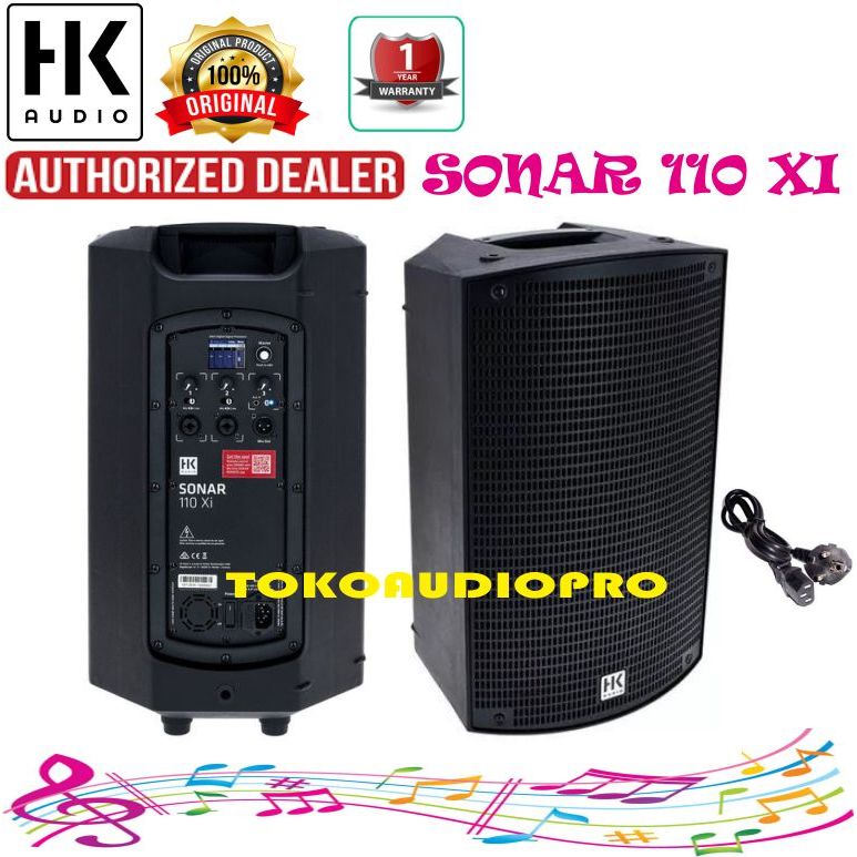 Speaker Hk Audio Sonar 110Xi 2-way Speaker Aktif Hk Audio Sonar  110 Xi