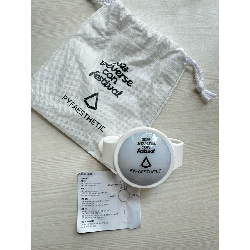 GELANG KONSER - WEVERSE CON OFFICIAL bisa nyala & dicollect