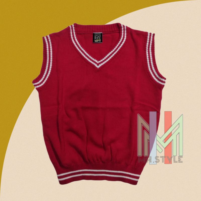 promo vest rajut style anak remaja dewasa baju pakaian rajut pria wanita