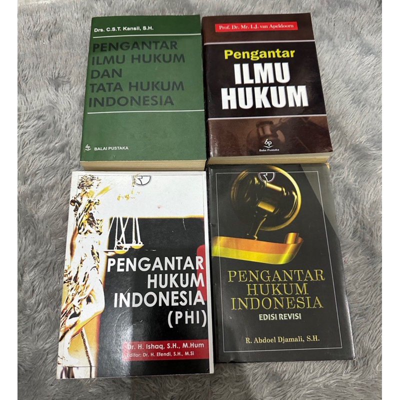 Buku Ilmu Hukum, PHI, PIH