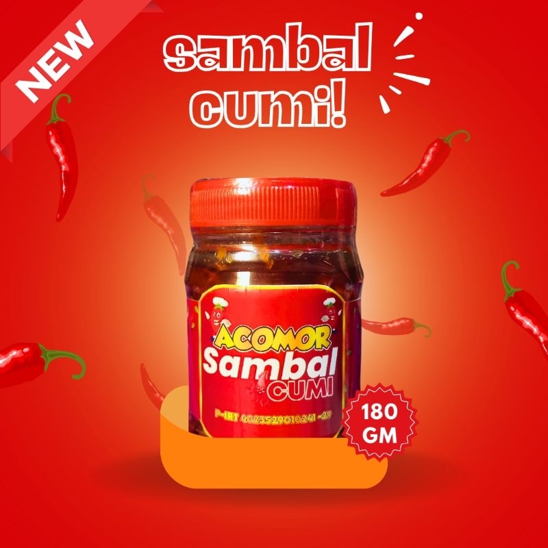

Sambal Acomor - Ikan Cumi, Praktis,dan siap saji