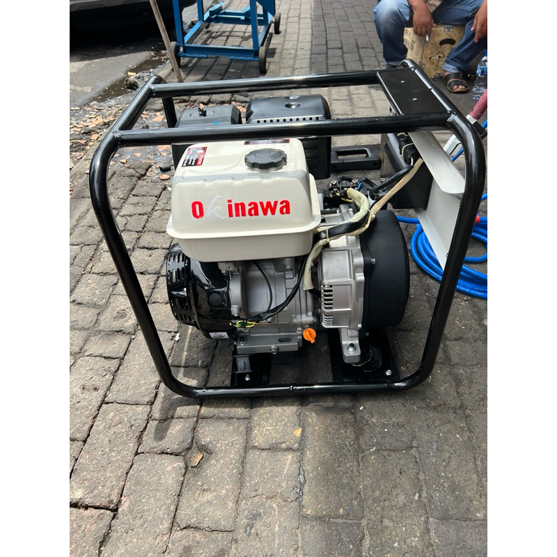 MESIN GENERATOR LAS BENSIN AC DC 300A OKINAWA OGW 300A