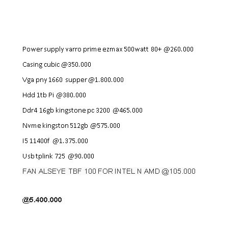 Paket pc gaming