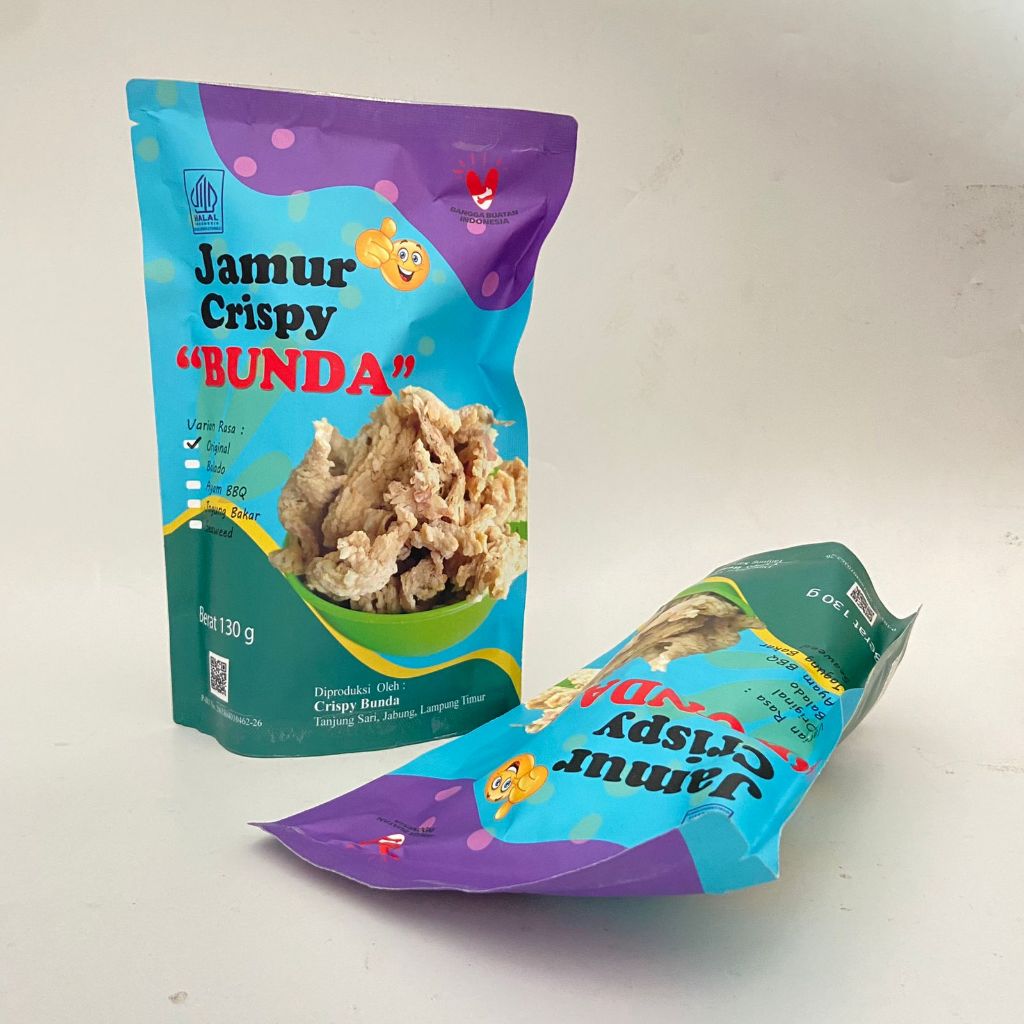 

Jamur Crispy Bunda 130 Gram