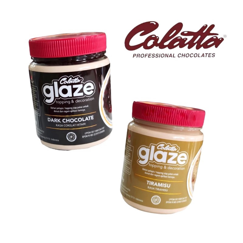 

Colatta Glaze Topping Tiramisu & Coklat 250gr