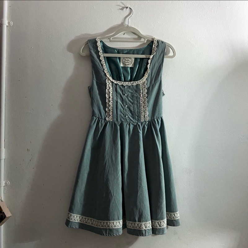 Wonder Rocket Korean Vintage Dress