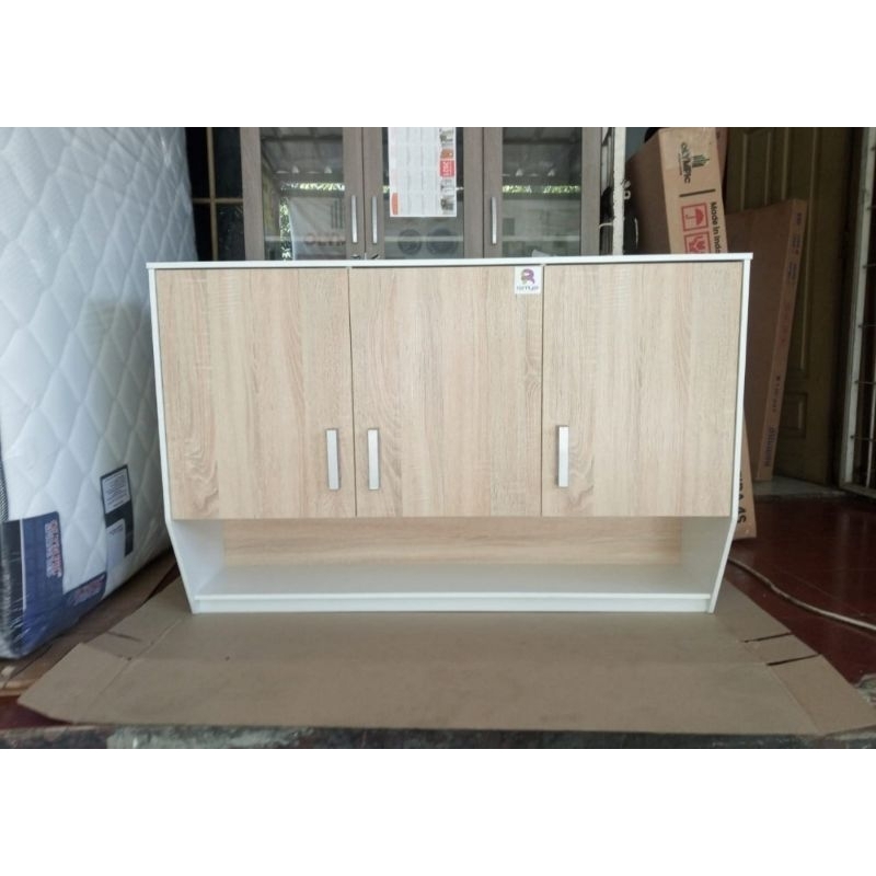 Lemari dapur gantung kitchen set atas 3 pintu Ramya - Bandung saja