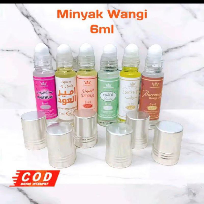 paket usaha 50 pcs parfum roll on 6ml