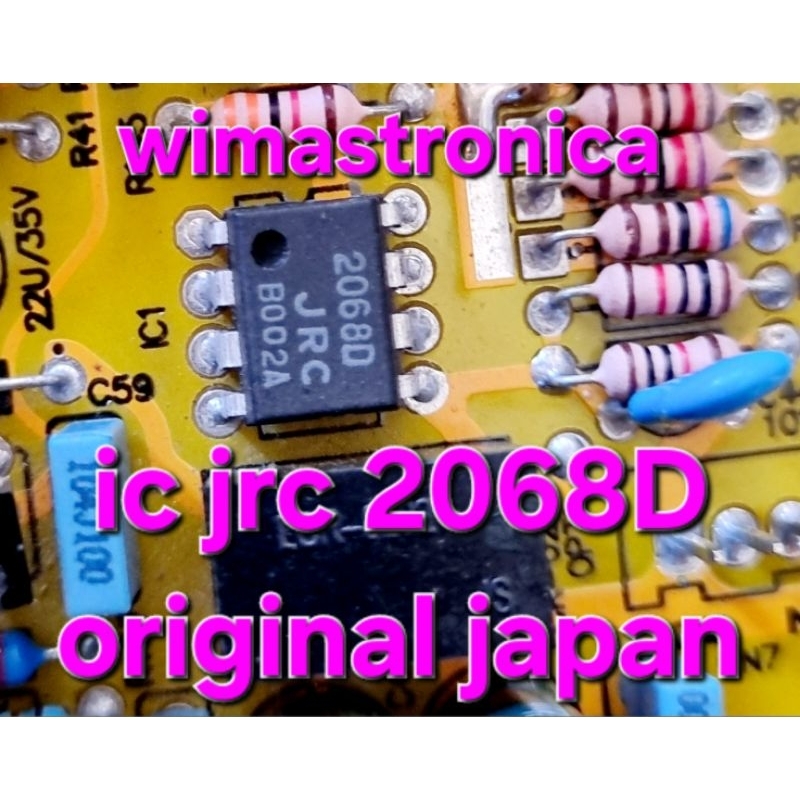 ic jrc 2068D jrc2068d dual OP AMP original 100% japan