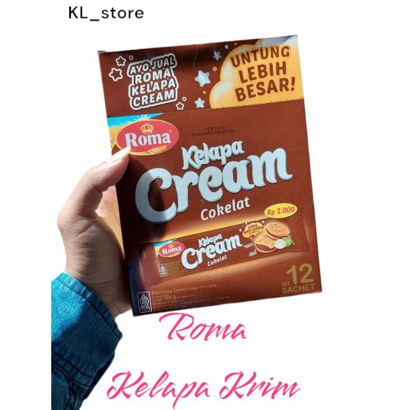 

Roma Kelapa Cream Kemasan Sachet 42 gram