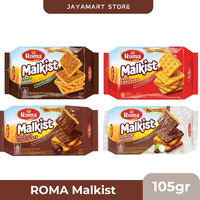 

Roma Malkist ( 105g ) - MM009