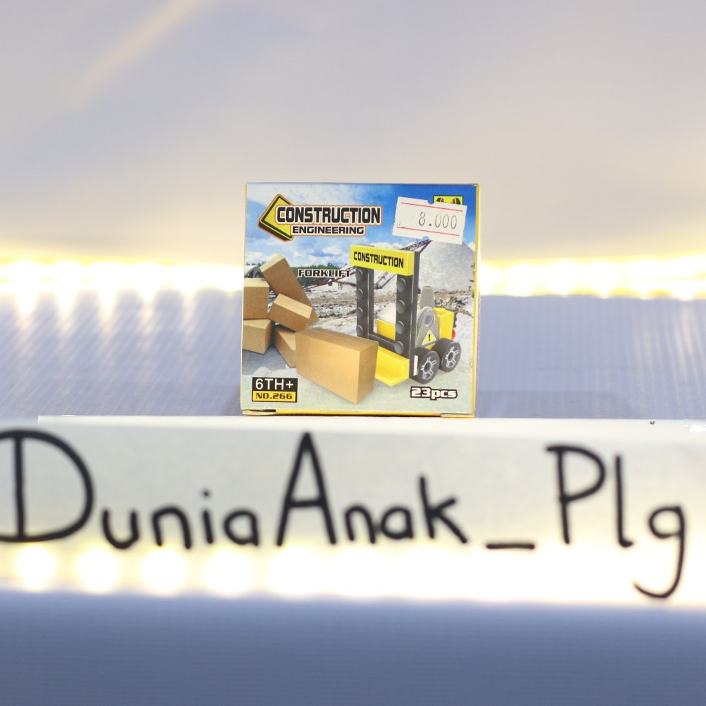 Bricks block toys DIY balok susun blok bangunan puzzle mini kartun mainan anak mainan edukasi nano b