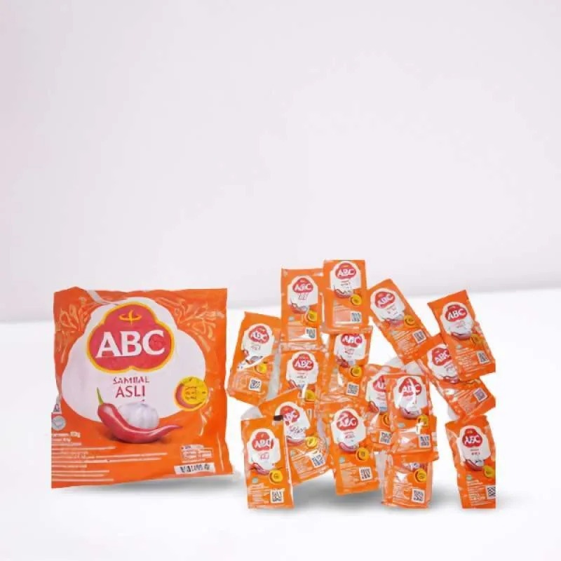 

Saos Sambal ABC sachet stik Isi 22 pcs