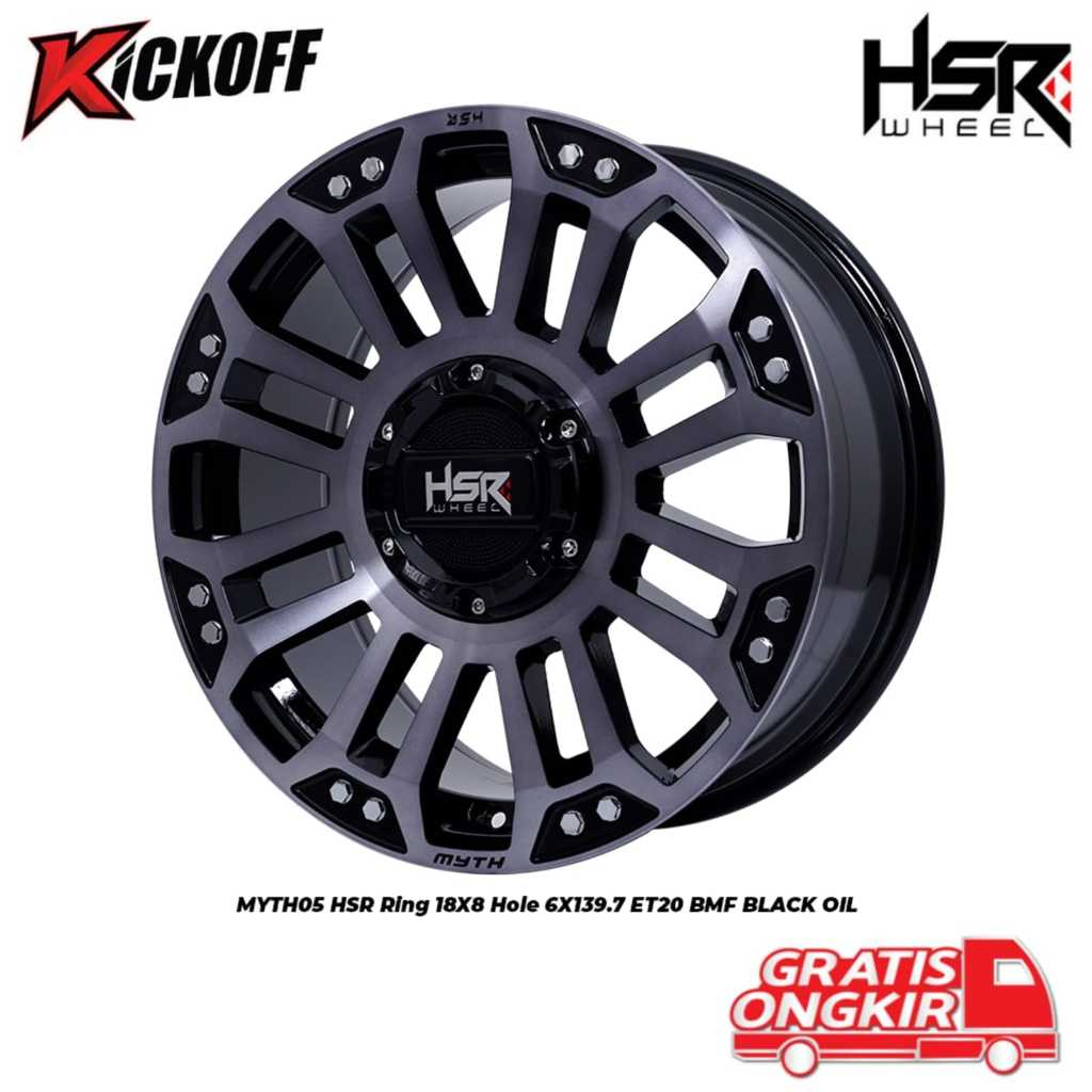 VELG MYTH05 HSR RING 18 BUAT MOBIL FORTUNER PAJERO TERRANO TRITON STRADA BLAZER DLL