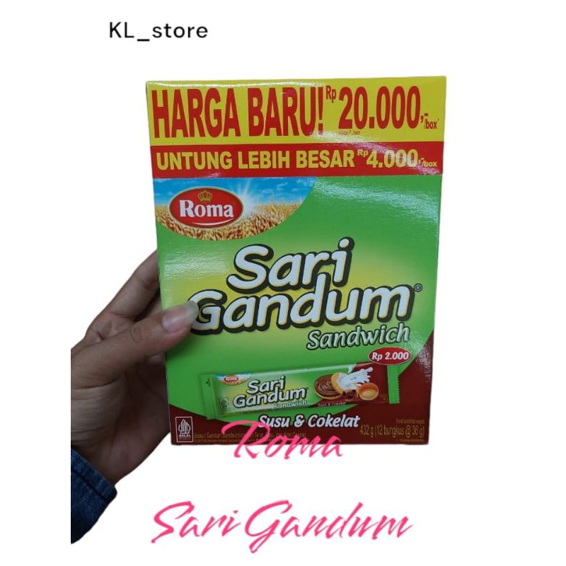 

Sari Gandum Kemasan Sachet 36 gram