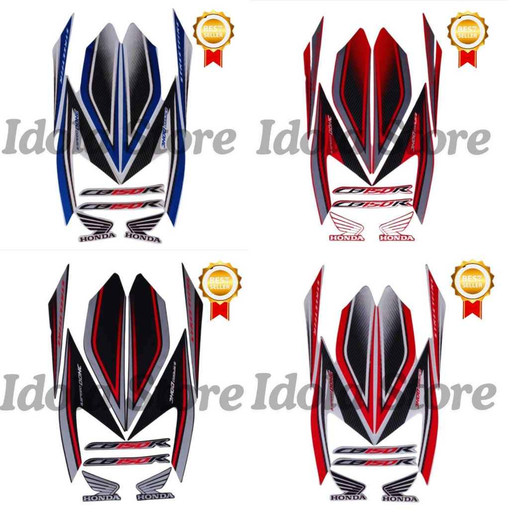 Stiker Striping Standart Motor Honda CB 150R 2015 Lis Les Body Cb 150R 2015 Terbaik