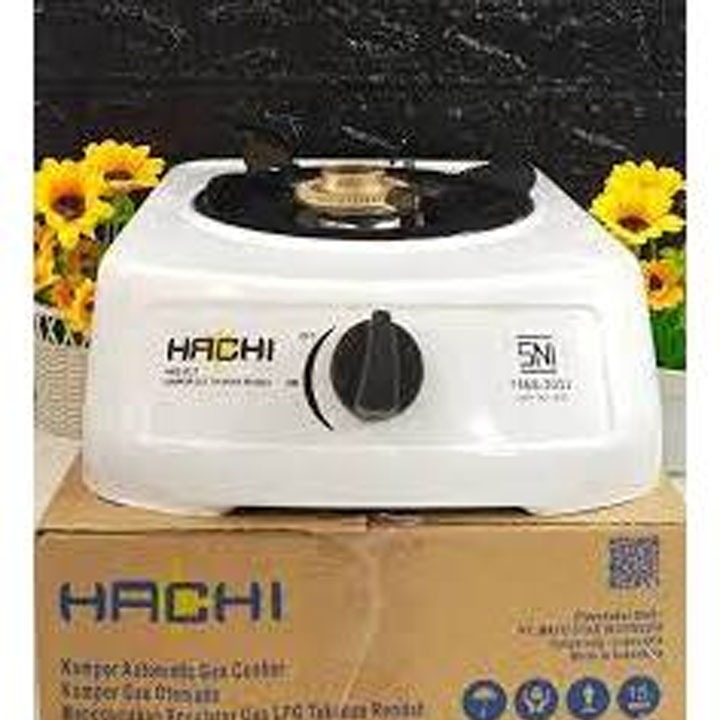 RB hachi paket Kompor Gas SNI 1 Tungku / kompor Merk Hachi + free selang regulator mantap murah