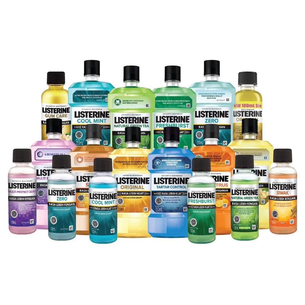 Listerine obat kumur 250ml/Listerine mouth wash 250ml