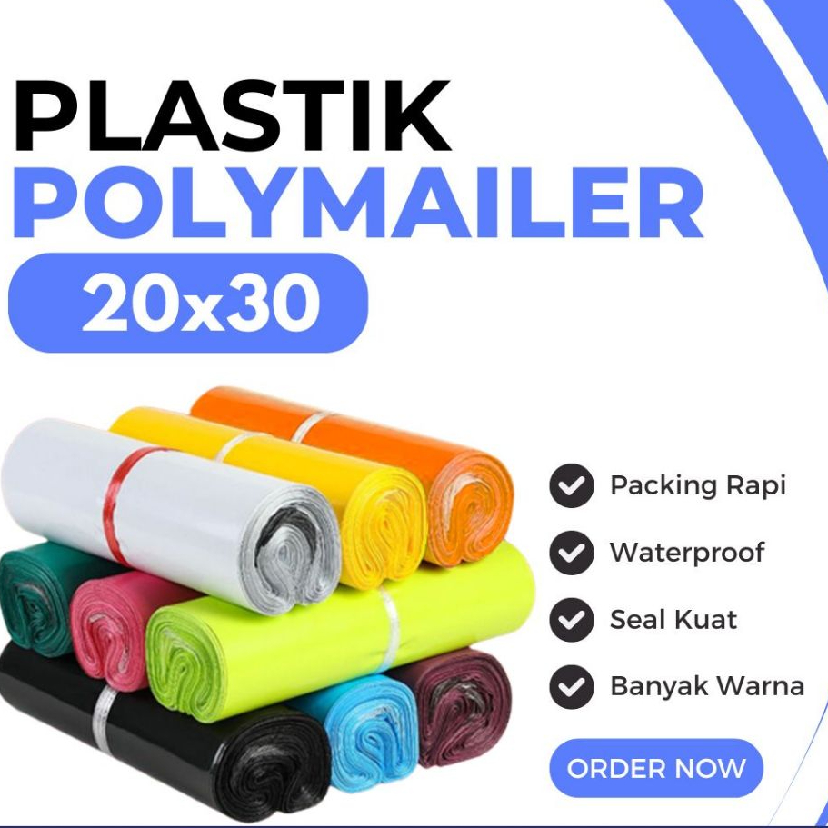 

Plastik Polymailer 20X30 Isi 100 Pcs Baju/Kaos/Gamis/Jaket | Kantong Plastik Online Murah Berkualitas | Plastik Bungkus Online | Plastik Packing Polymailer | Plastik Packing Online