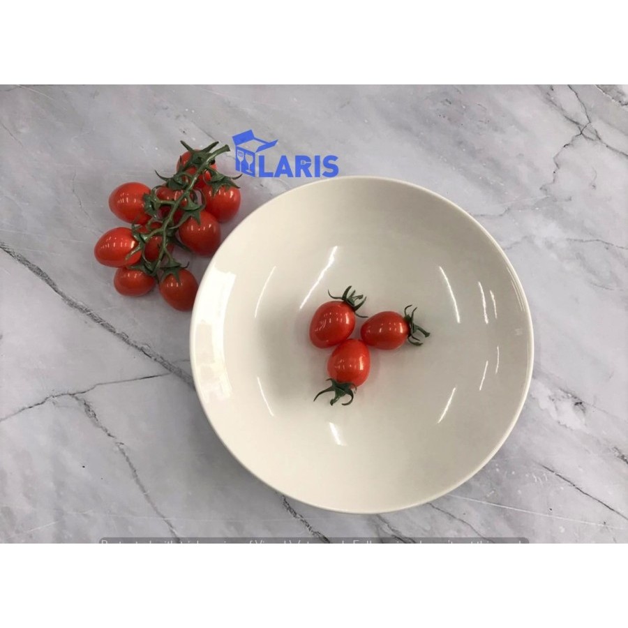 Legacy Piring Pasta Spaghetti Sup Bulan Keramik Merk Legacy 22cm CPA003