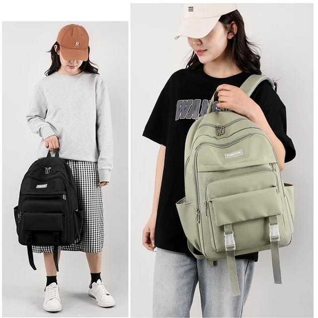 Aveline Tas Ransel Wanita Backpack Wanita Remaja Tas Bahan Anti Air / Tas Sekolah Anak Perempuan SMP